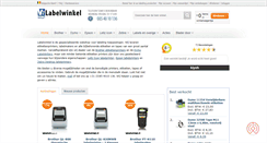 Desktop Screenshot of labelwinkel.nl