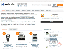 Tablet Screenshot of labelwinkel.nl
